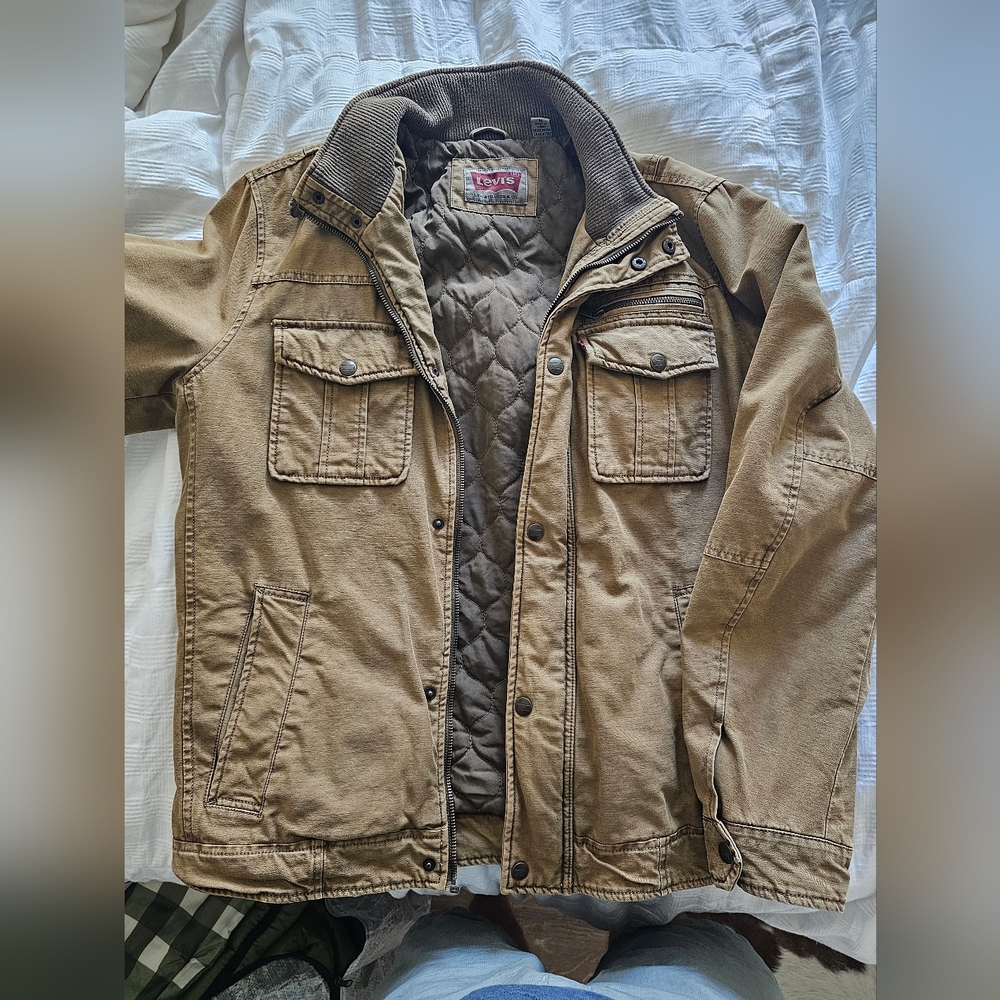 Levi's mens military jacket